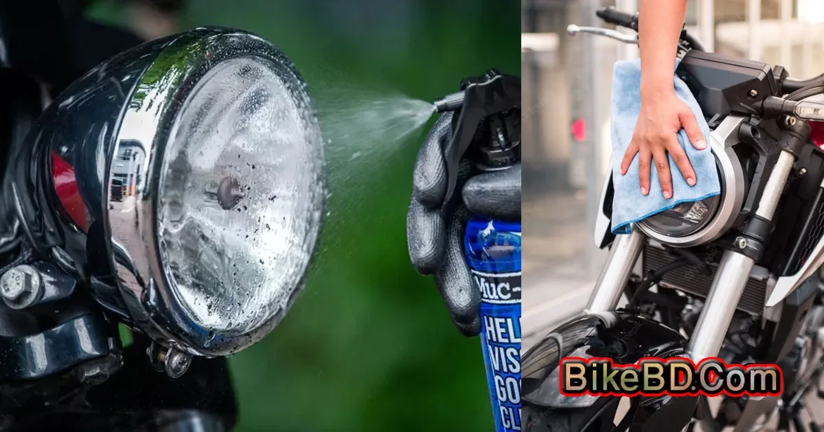 How to Clean the Inside of a Motorcycle Headlight?